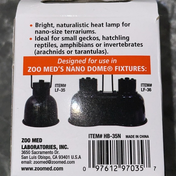 Bundle of 3 Halogen Heat Lamps for Reptiles - 35 Watt. Chewy sent me wrong items - Picture 2 of 5